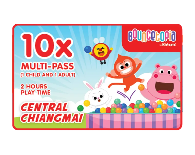 Central Chiang Mai - 10x Admission - Junior (2 hour)