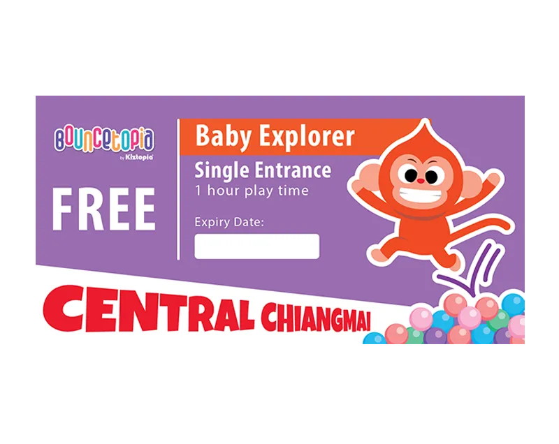 Central Chiang Mai - Single Admission - Baby (1 hour)