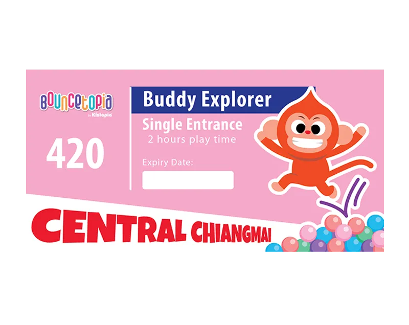 Central Chiang Mai - Single Admission - Buddy (2 hour)
