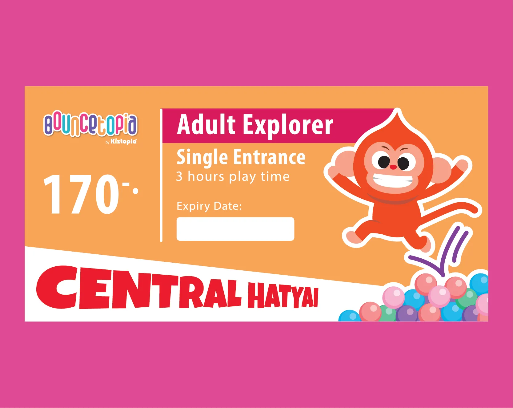 Central Hatyai - Single Admission - Adult (3 hours)