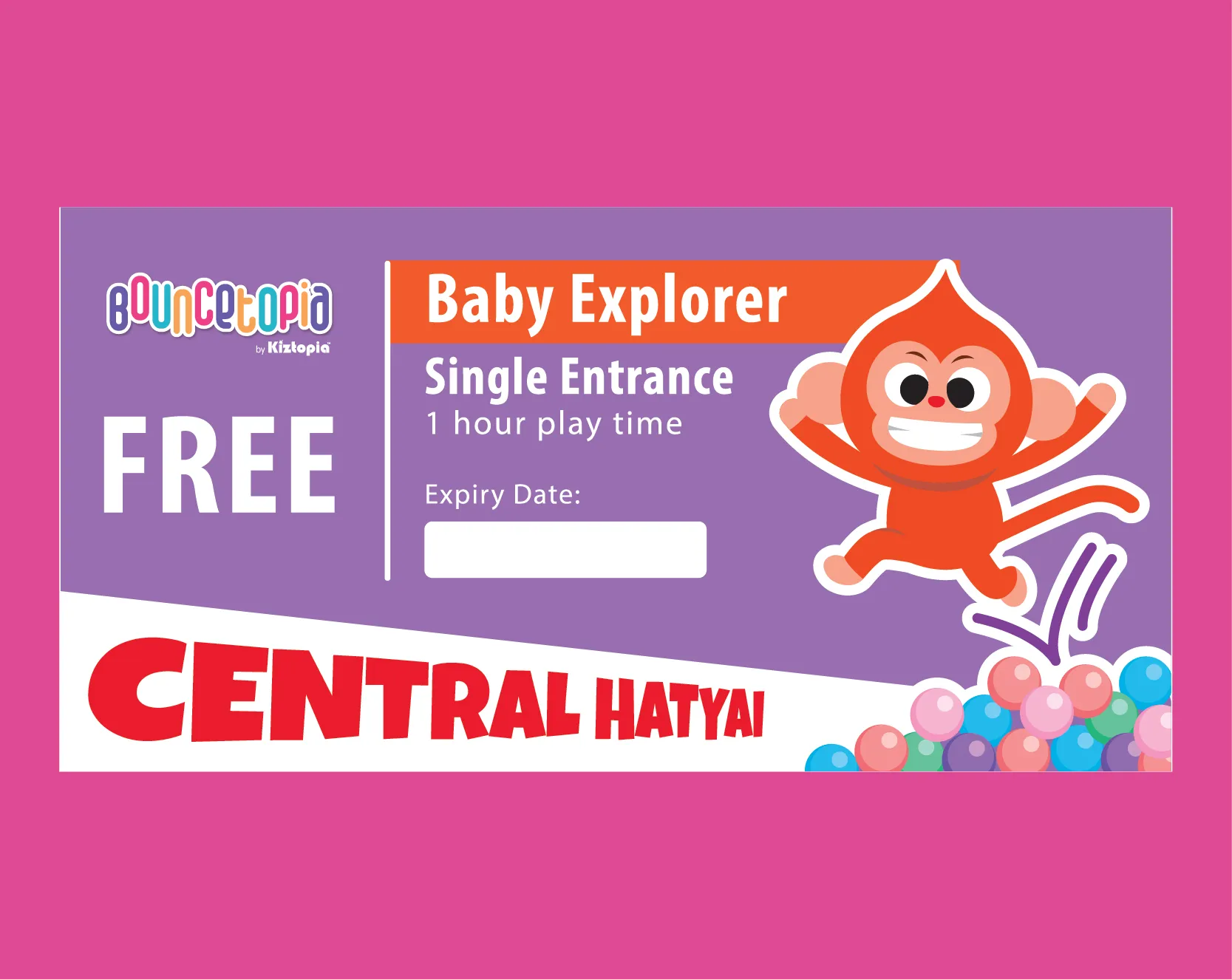 Central Hatyai - Single Admission - Baby (1 hour)