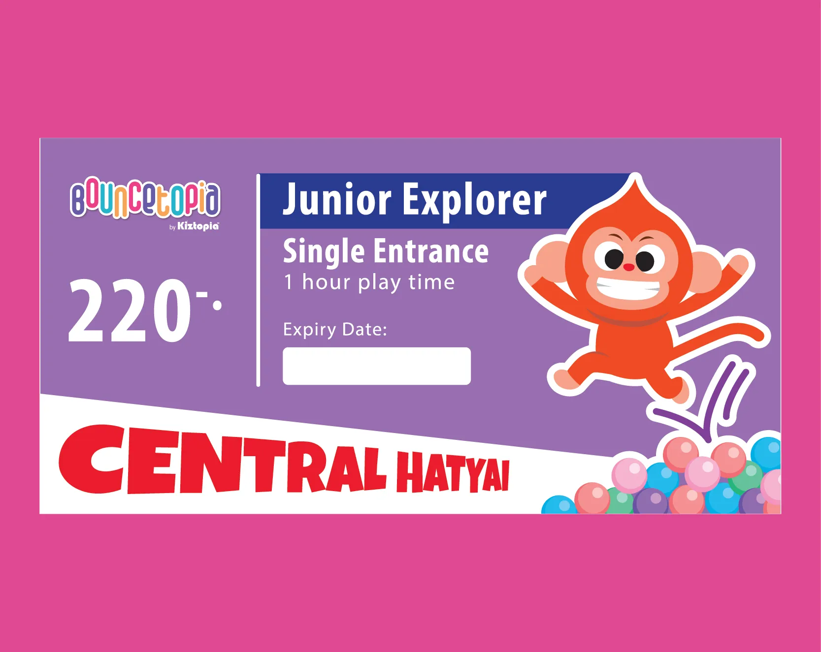 Central Hatyai - Single Admission - Junior (1 hour)