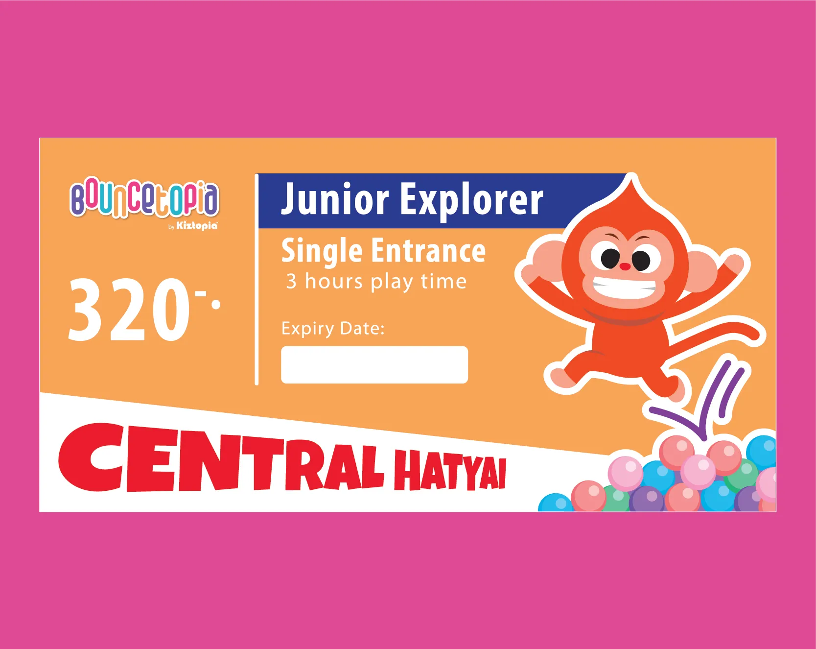 Central Hatyai - Single Admission - Junior (3 hours)