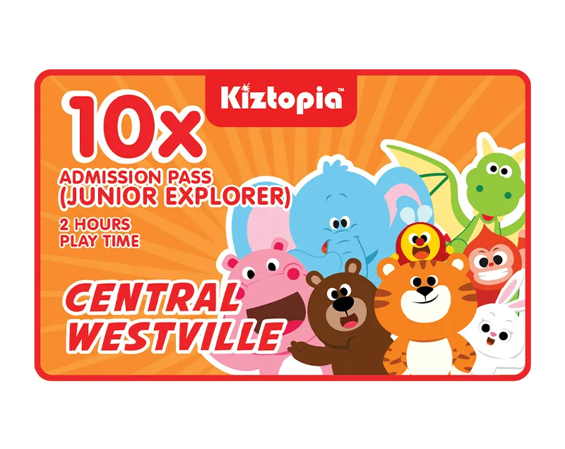 Central Westville - 10x Admission - Junior (2 hours)