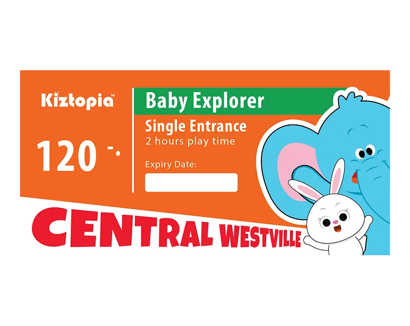 Central Westville - Single Admission - Baby (2 hours)