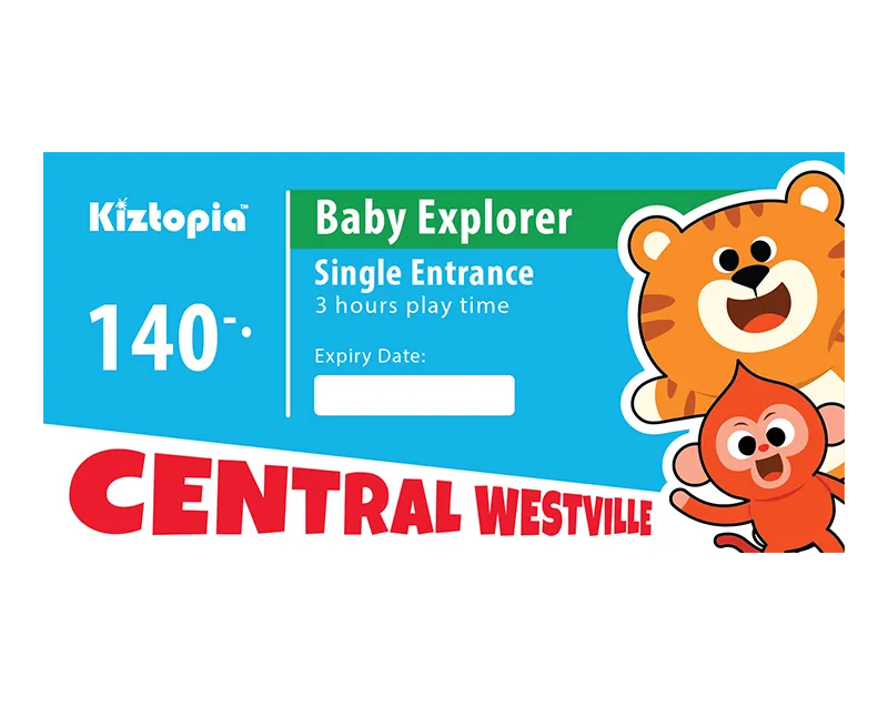 Central Westville - Single Admission - Baby (3 hours)