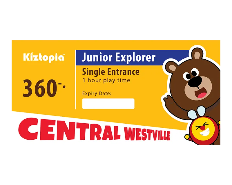 Central Westville - Single Admission - Junior (1 hour)