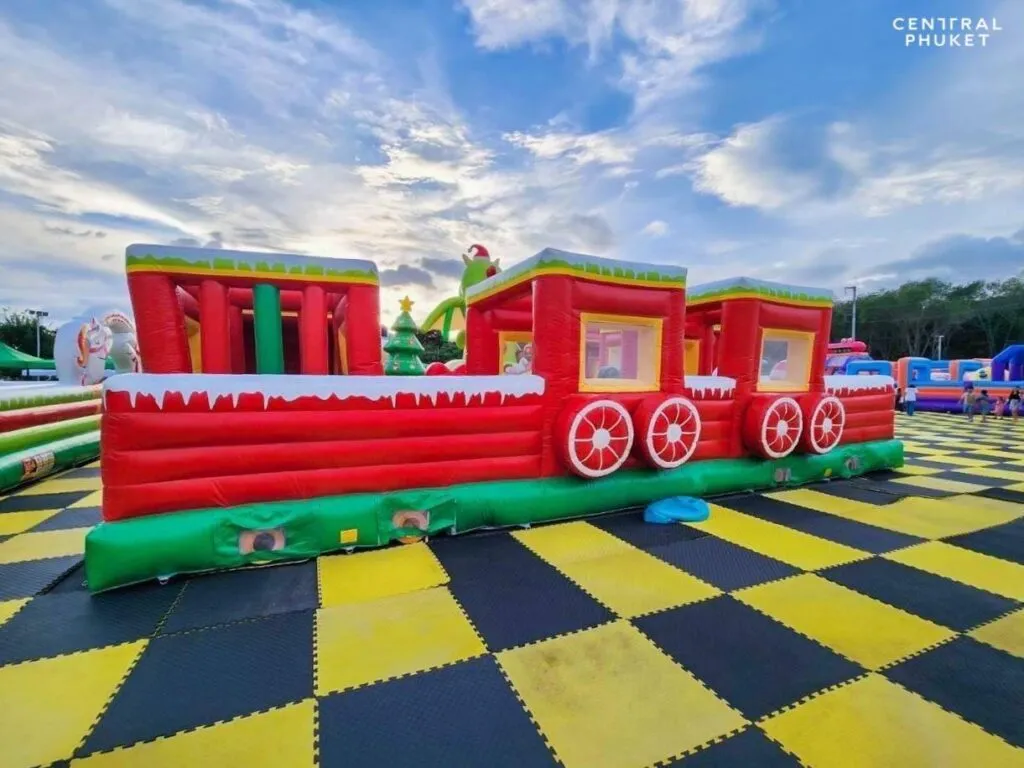 Jumptopia Festive Space family fun