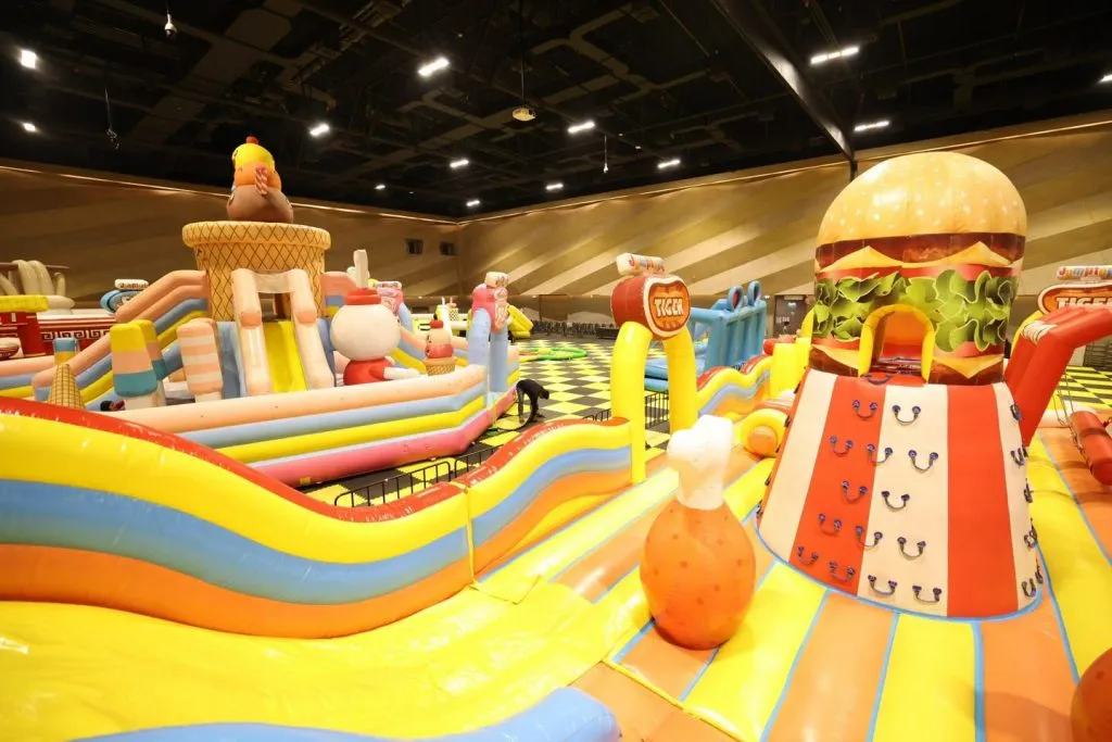 Jumptopia Food Craze attractions