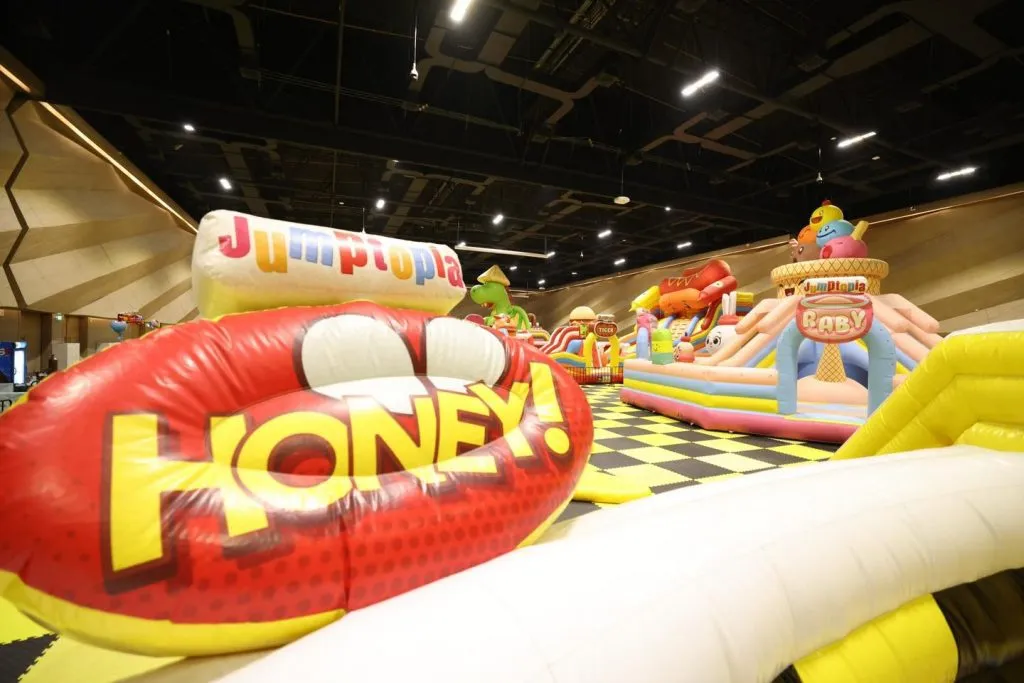 Jumptopia Food Craze inflatable food