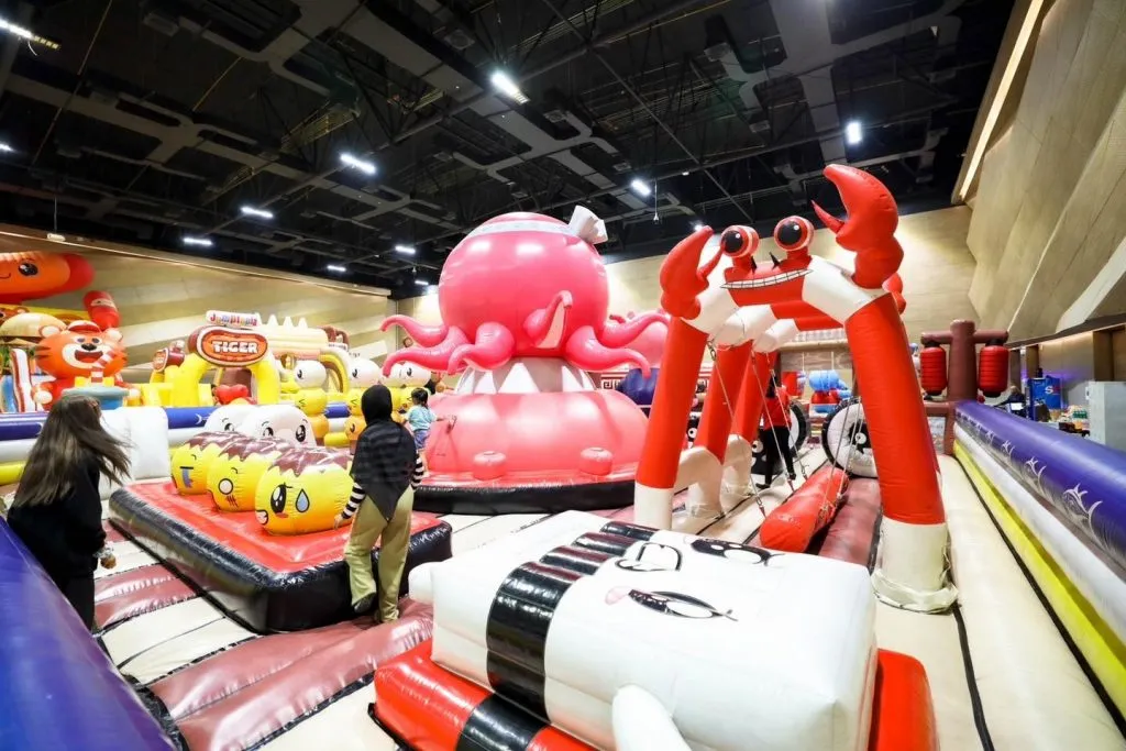 Jumptopia Food Craze play area