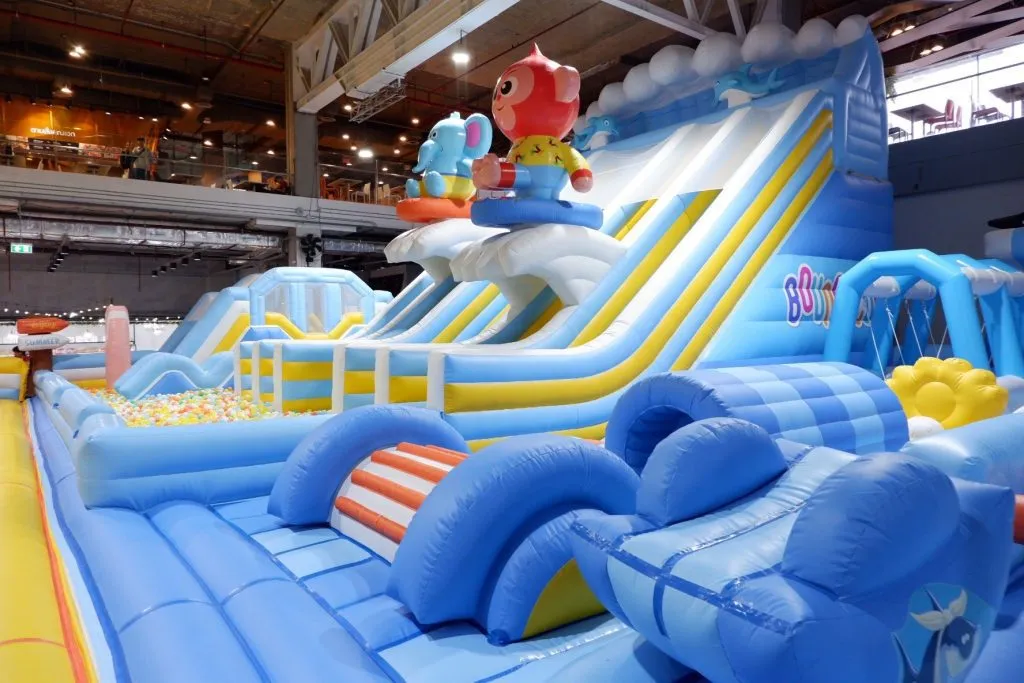 Bouncetopia Central  
                Hatyai tiki theme