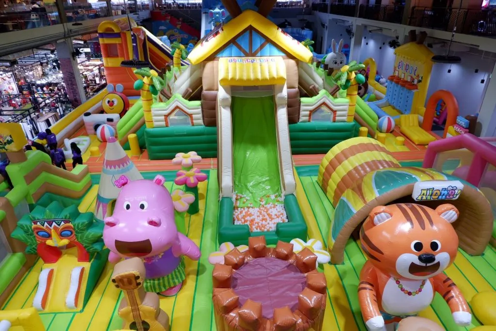 Bouncetopia Central  
                Hatyai inflatable playground